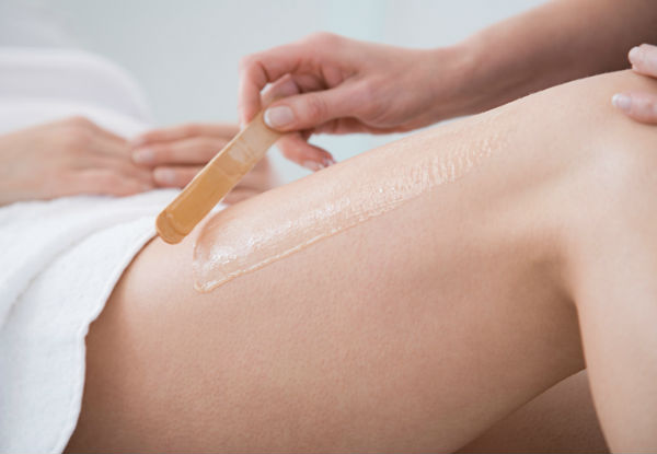One-Hour Beauty Package incl. Full Wax or Spray Tan, Mini Pedicure, Eyelash Tint & Brow Shape