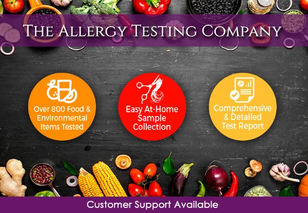Food & Environmental Sensitivity & Intolerance Test with 800 Items Tested - Options to include a Test for Metabolism, Thyroid, Cholesterol & Histamine Sensitivity