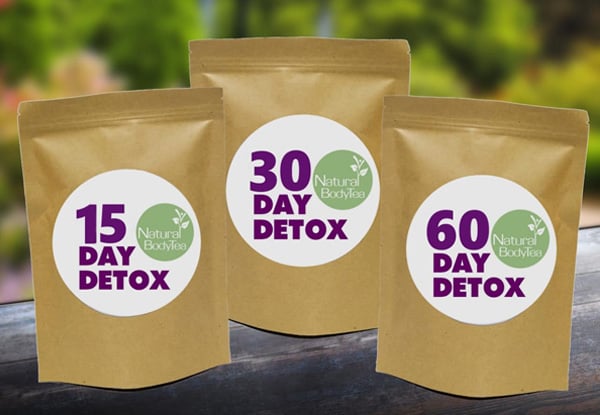 $15 for a 15-Day Supply of Natural Body Tea, $25 for a 30-Day, or $39 for a 60-Day Supply