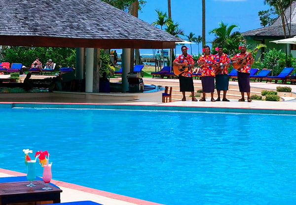From $1,599 for a Five-Night Family Package at Naviti Resort incl. Accommodation, All Meals, Snorkeling Trip, Night Entertainment & More – Valid for Two Adults & Two Children Under 12 (value up to $2,910)