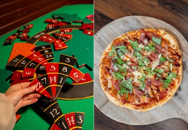 One-Hour Scapegoats Cartel Escape Room Experience & Pizza at Te Aro Brewing Company - Options for Two, Four or Six People