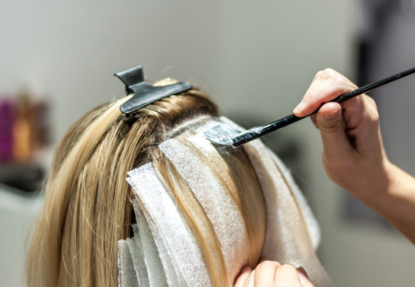 Luxurious  Hair Colour Package incl. Full Head of Foils, Style Cut, Toner, Colour Lock Treatment, Shampoo Service, Head Massage & Blow Wave Finish -  19 Locations Nationwide