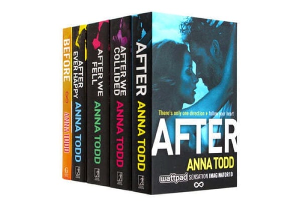 After Series Book Set by Anna Todd - Elsewhere Pricing $102