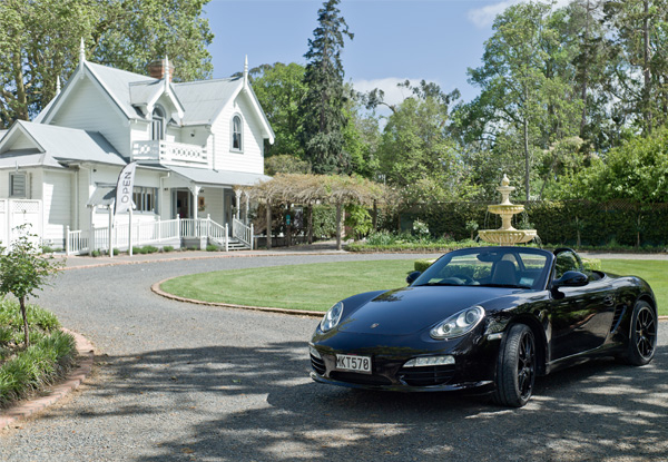Open Road Porsche Roadster Drive & Woodlands Experience for One Person