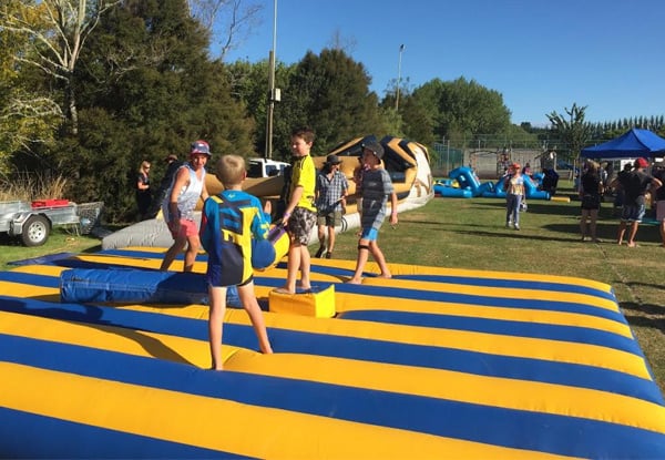 Two-Hours at the Pro Bounce Pop Up Fun Park- Valid for 11th August 2019 Only