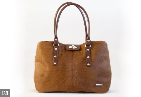 $299 for a Genuine Leather New Zealand Designer 'Paris' Handbag Available in Three Styles (value up to $499)