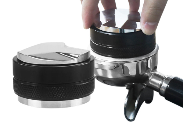 Dual-Head Coffee Distributor Tamper Leveler Tool - Available in Three Sizes & Option for Two