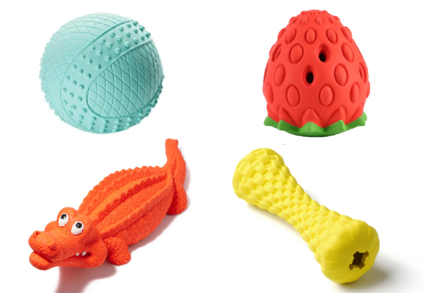 Pet Dog Chew Toy Range - Available in 10 Options