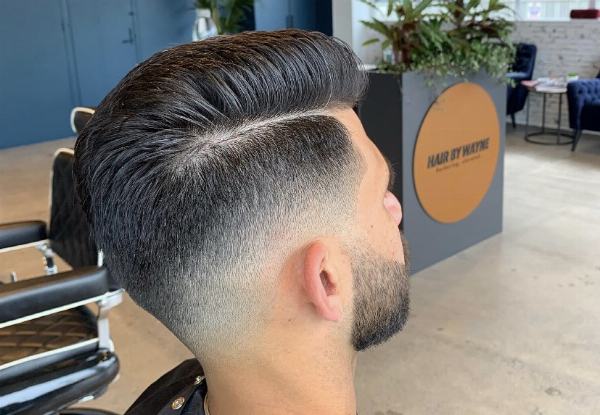 Director's Style Cut by Wayne incl. Consultation & Facial Steam - Option to incl. Nose, Ear & Eyebrow Wax or for Father & Son Haircut