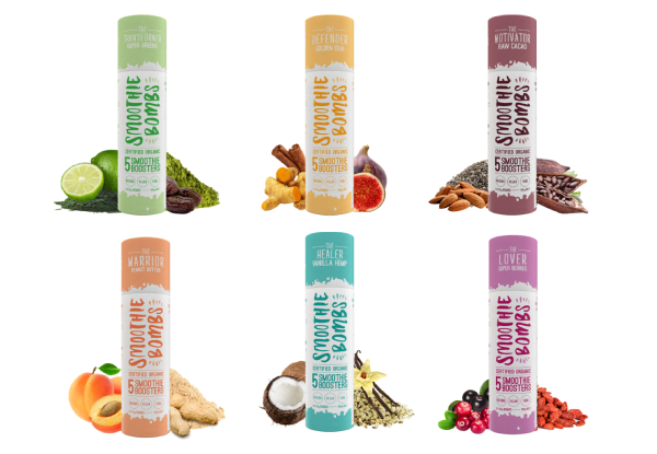 Three-Pack of Smoothie Bombs - Six Flavours Available with Free Delivery