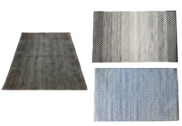 100% Wool or Cotton Home Rug Range - Five Options Available