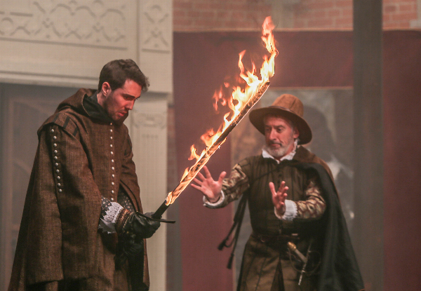 Two-for-One A or B Reserve Tickets to Hamlet at the Pop-up Globe for 15th August 7.30pm (Booking and Service Fees Apply)