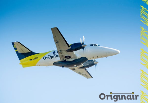 $19 for a One-Way Flight from Nelson to Wellington - Valid for Flight OG9201 Departing at 8.00am on February 24th (value up to $189)