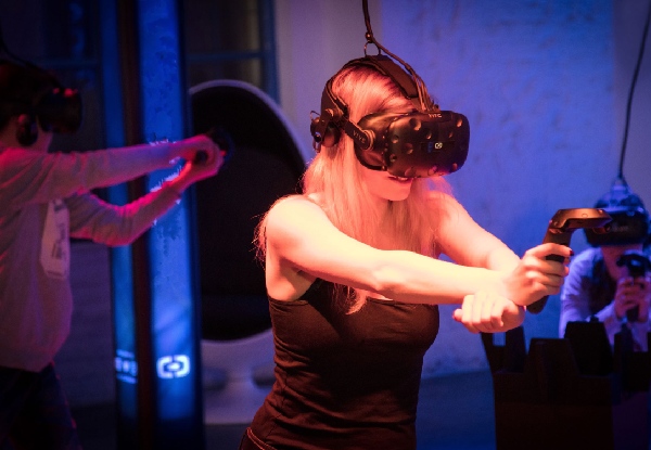 Two Virtual Reality Gaming Experiences for One Person - Options for up to Four People