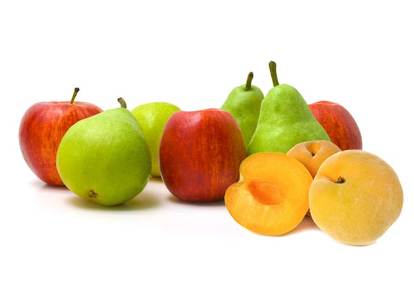 9kg of Mixed Box of Golden Queen Peaches, Apples & Pears incl. North Island Urban Delivery