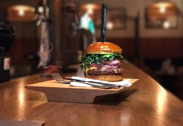 Two Lunch Mains & Drinks for Two People