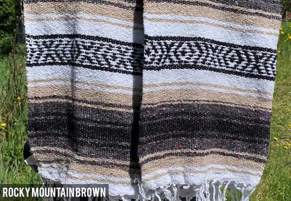 Mexican Blanket - Seven Colours Available