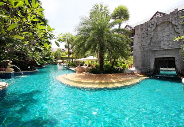 $379pp Twin-Share for an Eight-Night Thailand Couples Package incl. Accommodation at Kata Palm Resort, Breakfast Daily, Massages, Food & Beverage Voucher & More