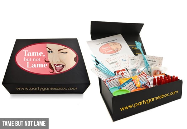 Baby Shower Party Games Box - Six Different Box Options Available with Free Delivery
