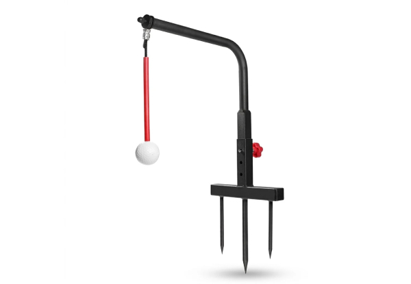 Adjustable Golf Swing Trainer with Hanging Ball