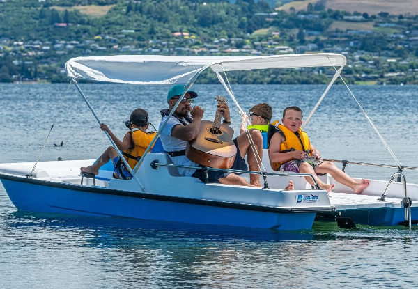Pedal Boat Hire with Taupo Pedal Boats from $42.09