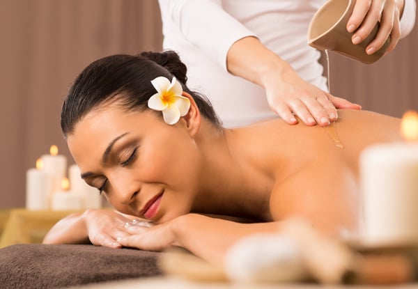 The Wellness Shed Pamper Packages - Options for a 60-Minute Lavender or Lemon & Mint Relaxation Massage or Back Scrub Combined with a Beeswax Aromatherapy Back & Leg Massage