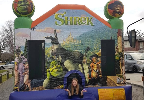 All-Day Bouncy Castle Hire or Bubble Balls Hire Delivered to your Door, with Candy Floss Machine or Roller Skates or Paintball Markers & Masks or Disco Party Lights