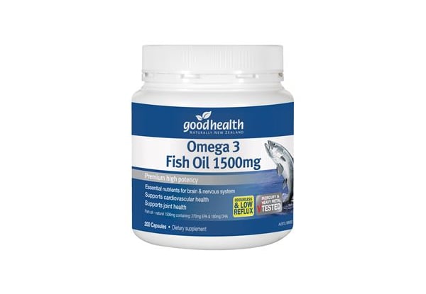 $23 for a Bottle of Omega 3 Fish Oil 1500 mg (200 Capsules)