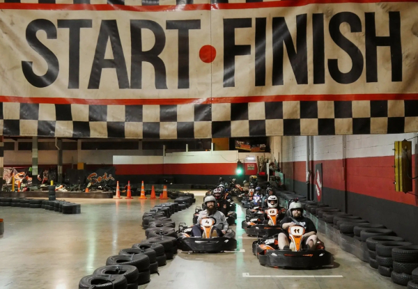 Grand Prix Go-Kart Racing for 6-14 Drivers, from $330 for Six People