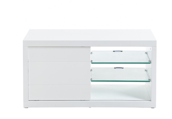 Aspen White Gloss TV Unit