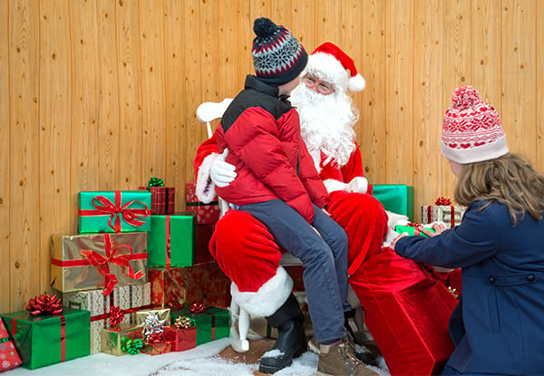 Photo with Santa on Saturday 18th of November & A Two-Hour Jump at Flip Out