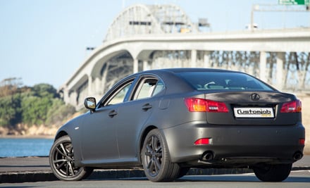 $250 for Black Plasti Dip Coating for Your Vehicle's Alloy Wheels (value $400)