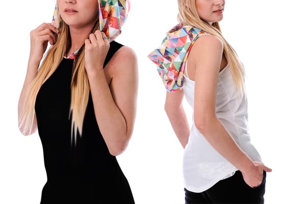 $14.95 for a Black or White Hooded Singlet - Three Sizes Available