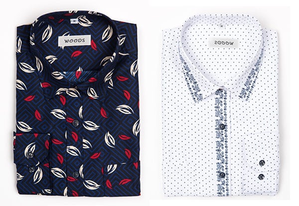 Mens' Dress Shirts incl. Nationwide Delivery - Two Styles Available
