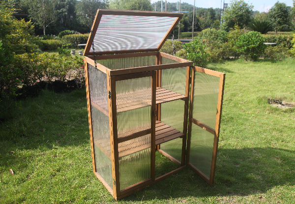 Portable Wooden Planter