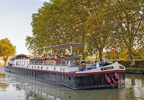 $5,399 Per Person Twin-Share for a Six-Night Luxury Hotel Barge Package in the South of France incl. Accommodation, Excursions, All Meals & More