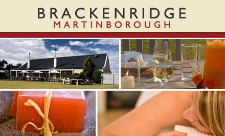 Brackenridge Country Retreat & Spa, Martinborough