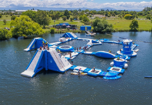 Aquapark Pass for One Adult - Options for Child or Family Pass, & Double Sessions Available - Valid from 2nd December