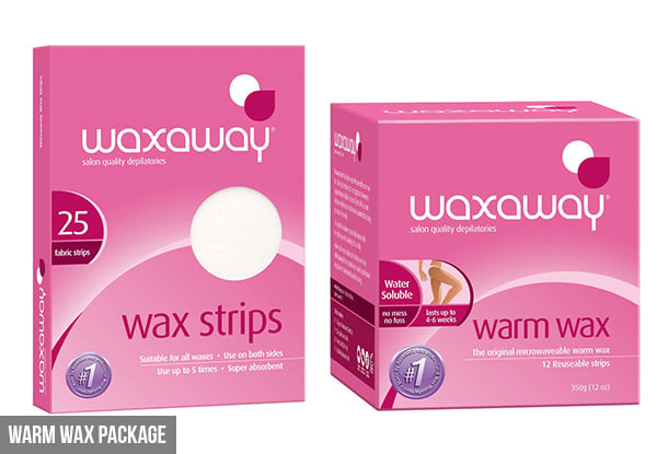 From $12 for a Waxaway Wax Package – Four Options Available
