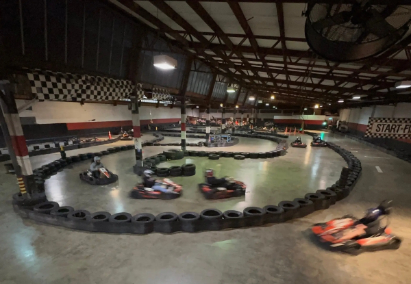 Two, Three or Four Indoor Go-Kart Races in Porirua from $55