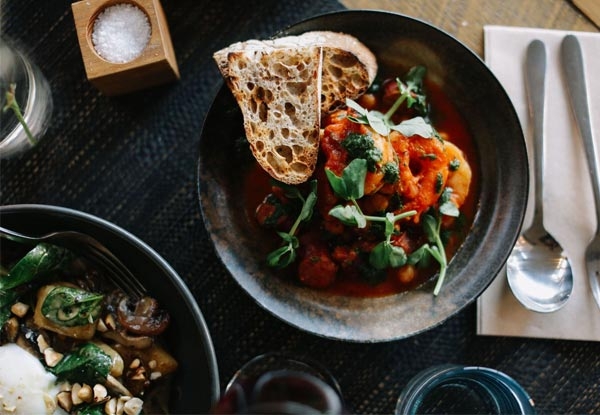 Three Sharing Plates for Two People incl. a Glass of Wine or Beer Each - Options for up to Eight People