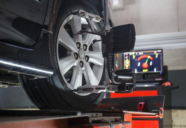 Wheel Alignment incl. Pressure & Safety Check - Option to incl. Tyre Rotation & Two-Wheel Balancing