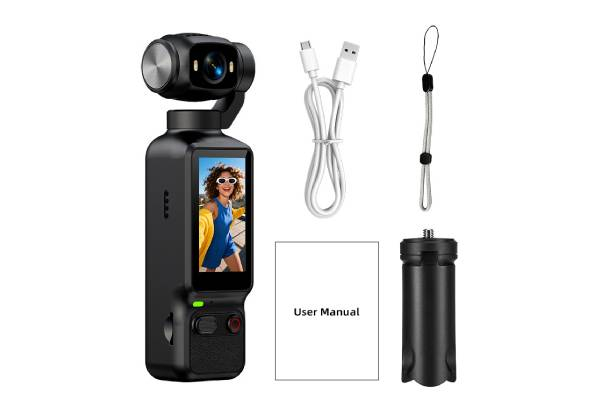 Extreme Pocket 360 Gimbal Vlogging Camera - Black