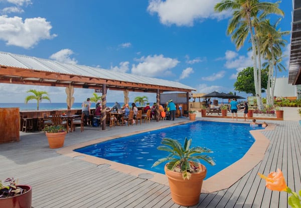 $699 for a Five-Night Tropical Raro Escape for Two People incl. Tropical Daily Breakfast, 100MB of Wifi & Return Transfers