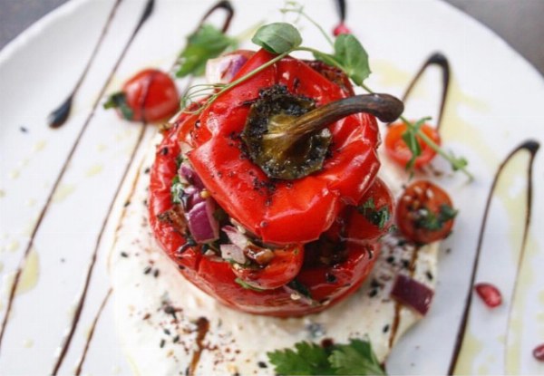 Orewa Mediterranean Lunch Dining for Two People incl. Two Mains & Two Glasses of House Wine or House Beer - Options for up to Six People