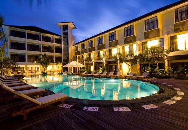 Per Person Twin Share for a Six-Day Romantic Four-Star Bali Resort Escape