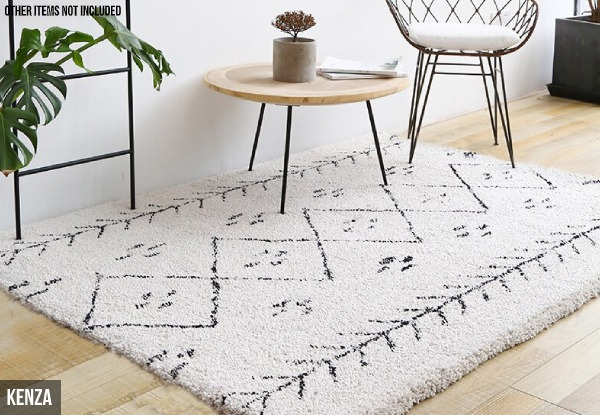 Moroccan Inspired Rug Range - Five Designs Available