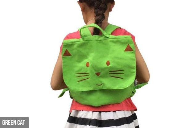 Animal Designed Backpacks - Five Styles Available