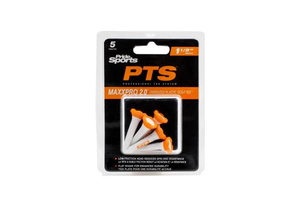 Pride PTS MaxxPro 2.0 Golf Tees - Seven Options Available