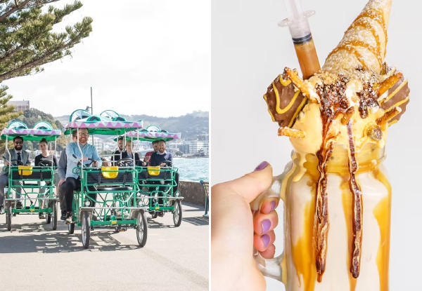 1-Hour Croc Bike Hire + Signature Crocshakes, Wellington Waterfront